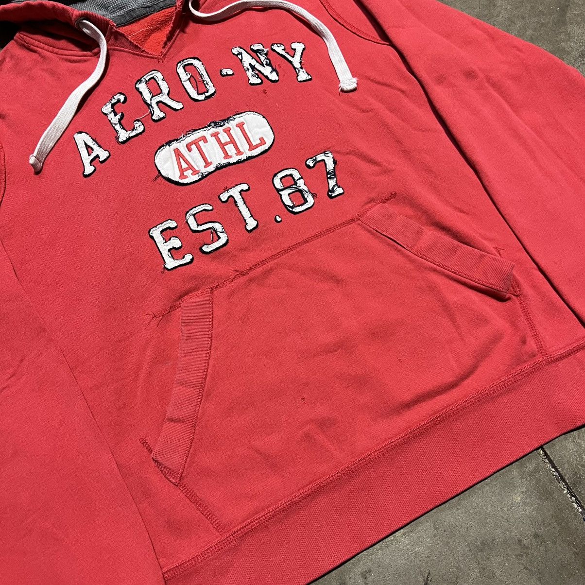 Aeropostale Vintage Aeropostale Aero NY 87 Hoodie Sweatshirt Surf Skater Size US XL / EU 56 / 4 - 9 Thumbnail