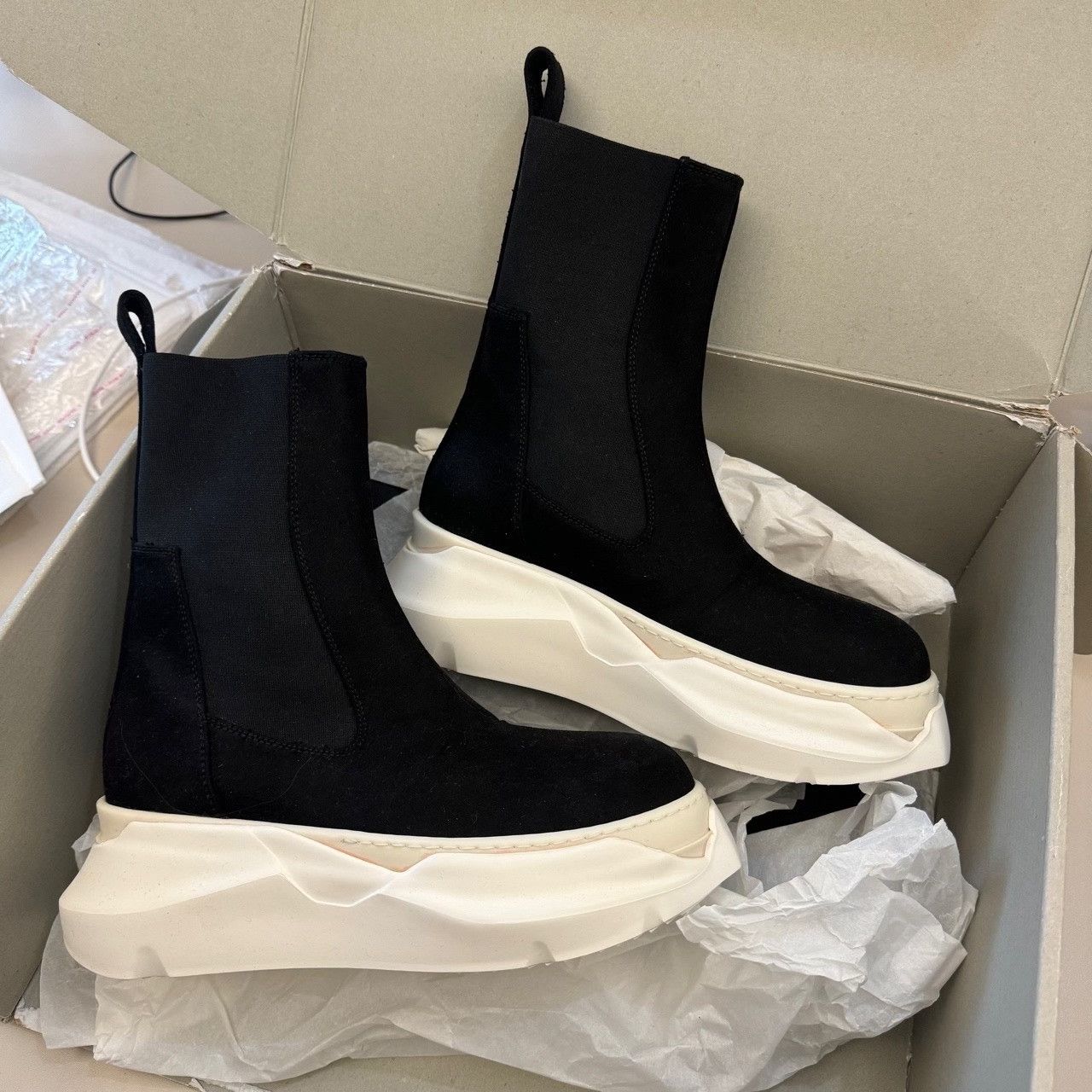 Rick Owens Rick Owens Black Boots us_6-5 Women Size US 6.5 / IT 36.5 - 1 Thumbnail