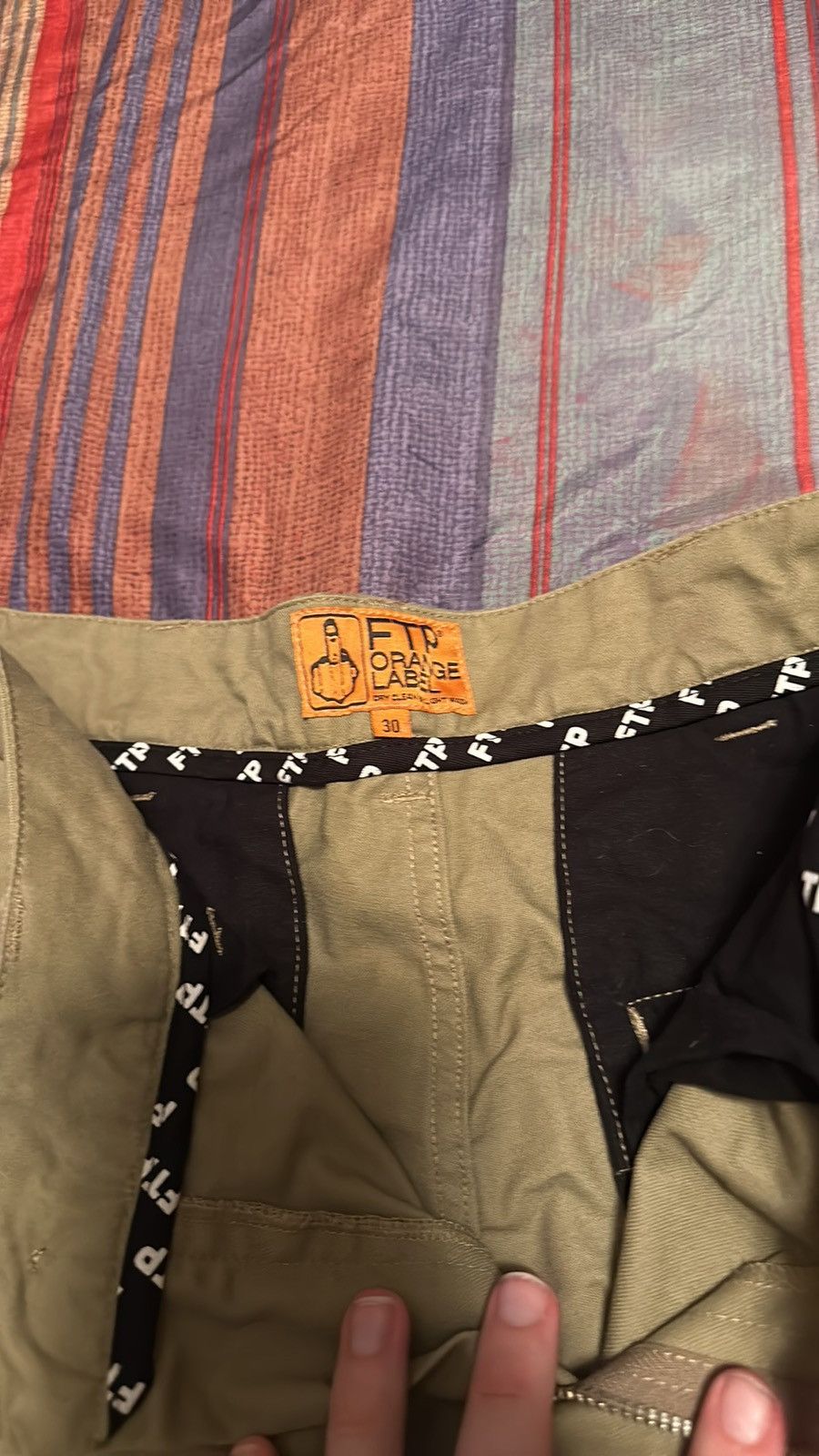 Fuck The Population FTP Chino Pants Size US 30 / EU 46 - 3 Thumbnail