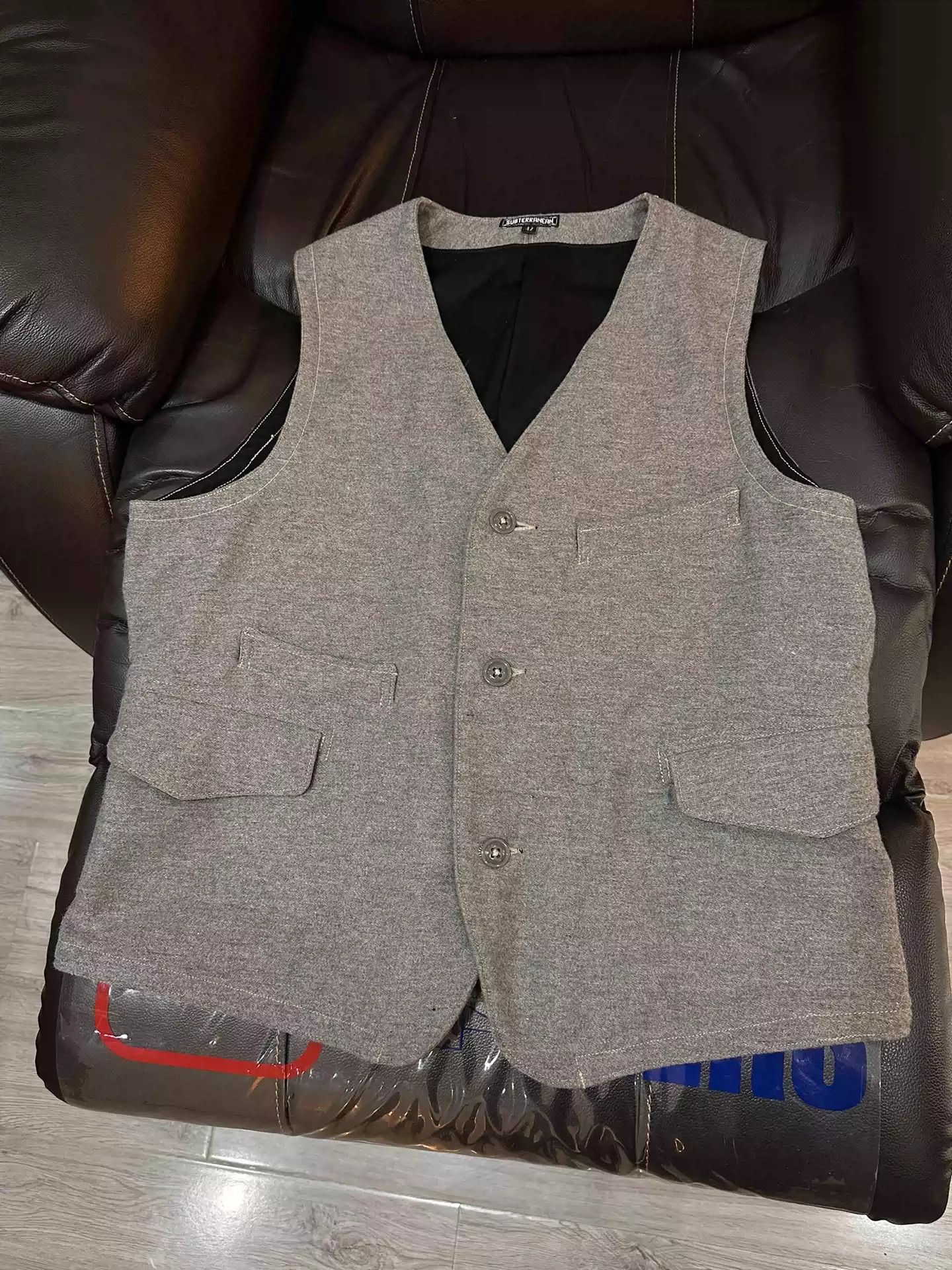 image of Freewheelers Vintage Wool Vests in Greg, Men's (Size Medium)