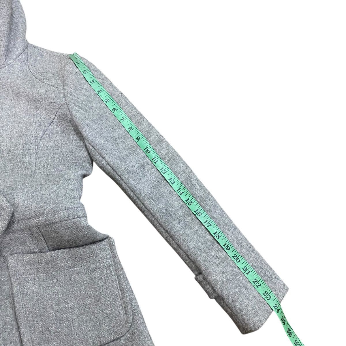 Burberry Burberrys Hoodie Rabbit Fur Trench Coat Size 38 Grey Colour Size XS / US 0-2 / IT 36-38 - 18 Thumbnail