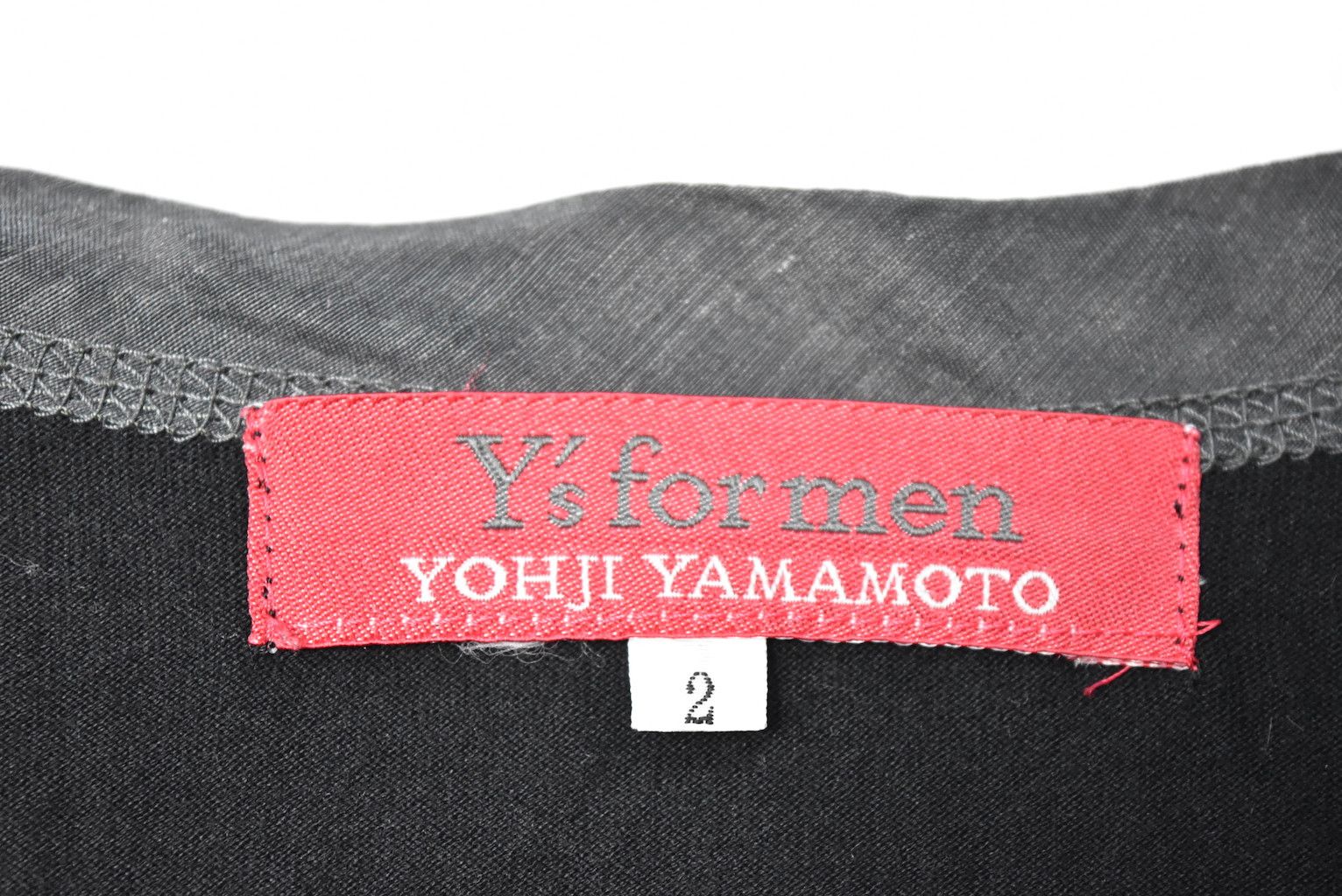 Yohji Yamamoto henley neck t-shirt tee 22807 - 0455 69 Size US M / EU 48-50 / 2 - 5 Thumbnail