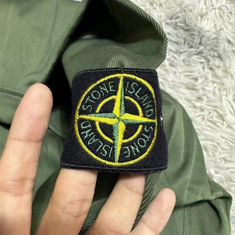 Stone Island Stone Island HalfZip Jacket in Army Green -2506 Size US L / EU 52-54 / 3 - 3 Thumbnail
