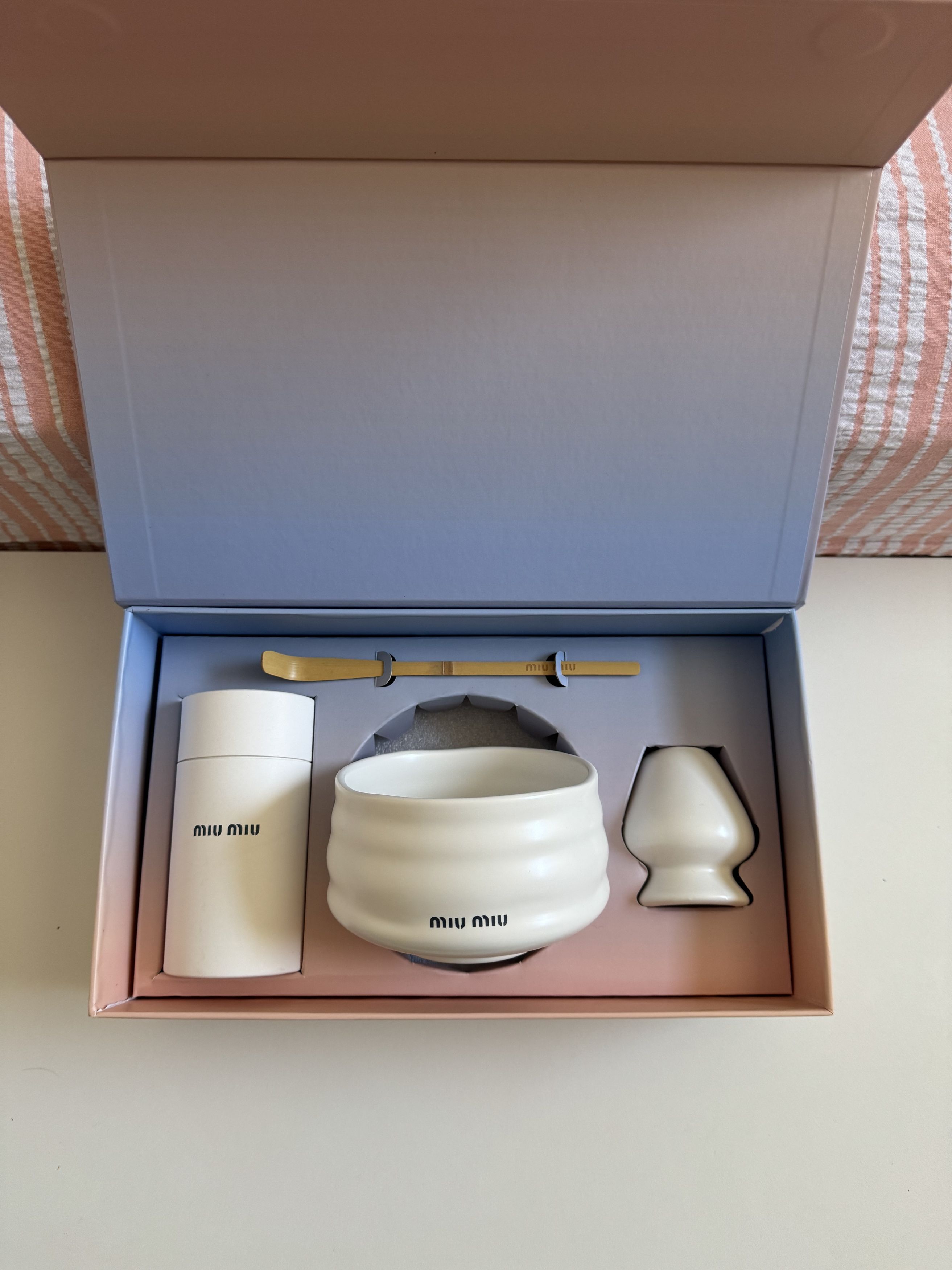 Miu Miu Miu Miu Matcha Set Size ONE SIZE - 3 Thumbnail