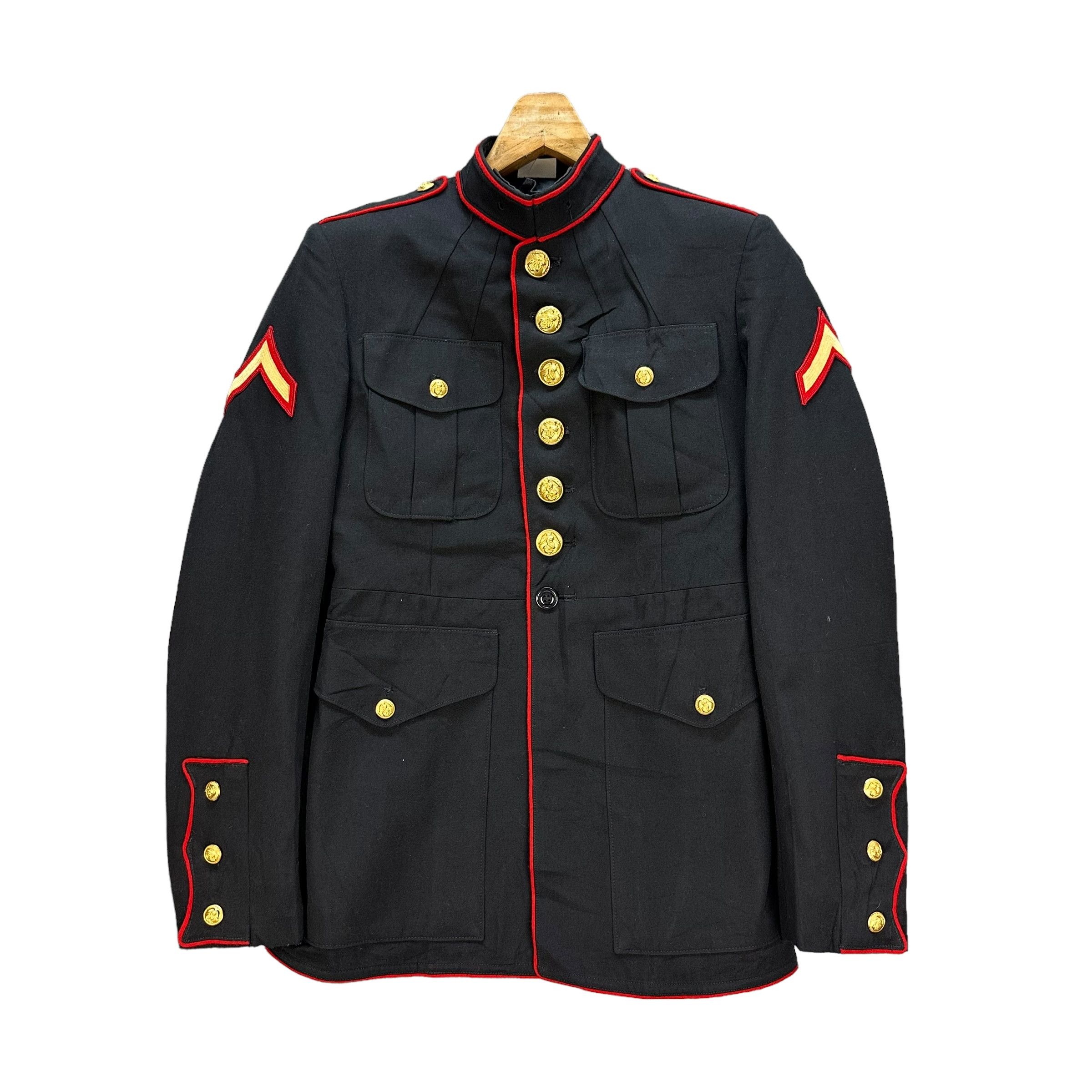 Vintage 80s DSCP Crown Clothing Company USA Gabardine Coat #A17-0411 Size US S / EU 44-46 / 1 - 1 Thumbnail