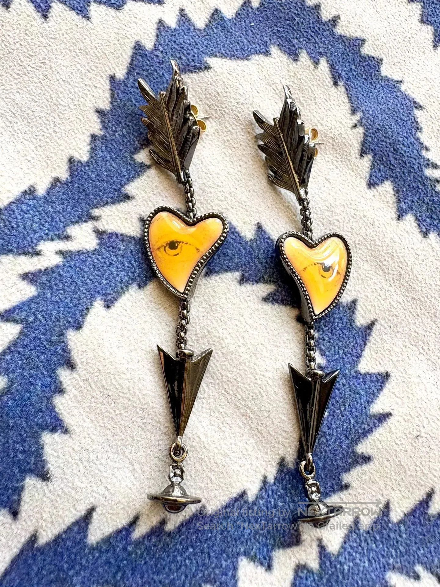 Vivienne Westwood vivienne westwood heart arrow earrings 2011. Size ONE SIZE - 2 Thumbnail