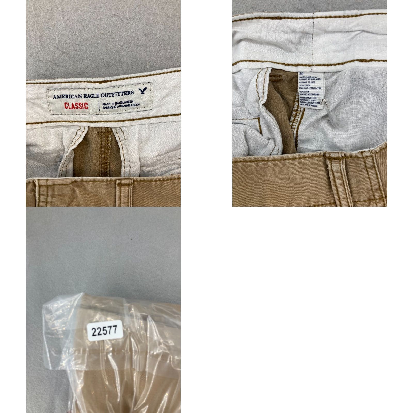 American Eagle Outfitters American Eagle Shorts Mens 30 Khaki Chino Preppy Outdoors Size US 30 / EU 46 - 8 Thumbnail