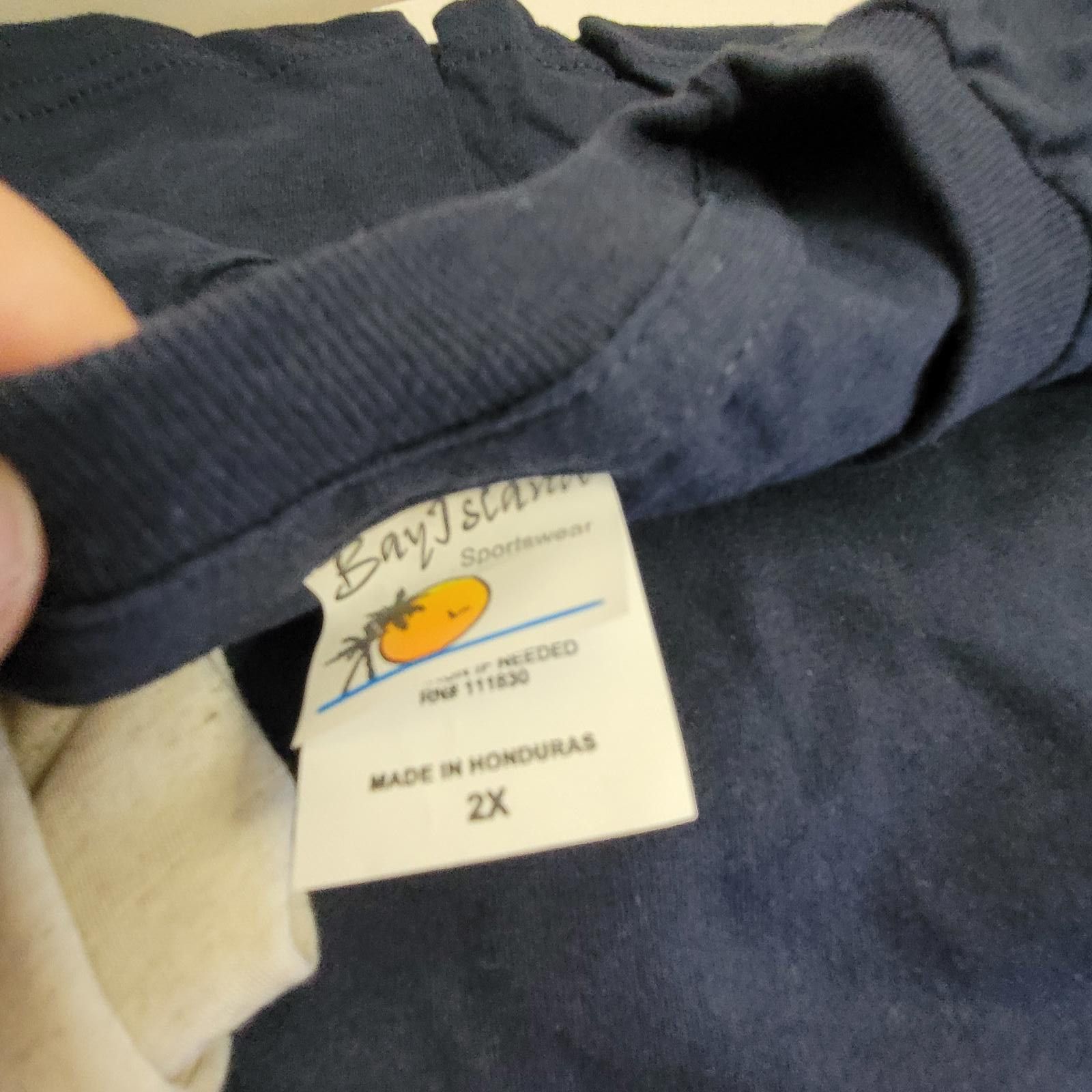 Other 2 Men’s 2XL T-Shirts Beige Speckled & Navy Crewneck Basic Size US XXL / EU 58 / 5 - 2 Thumbnail