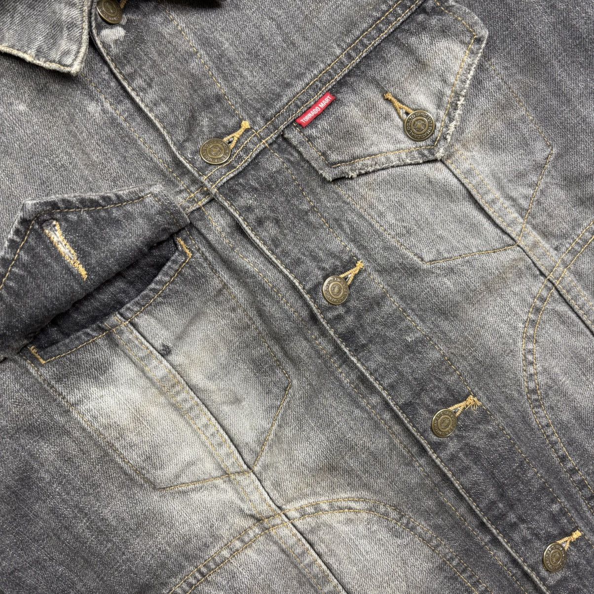Tornado Mart Tornado Mart washed denim jacket Size US M / EU 48-50 / 2 - 10 Thumbnail