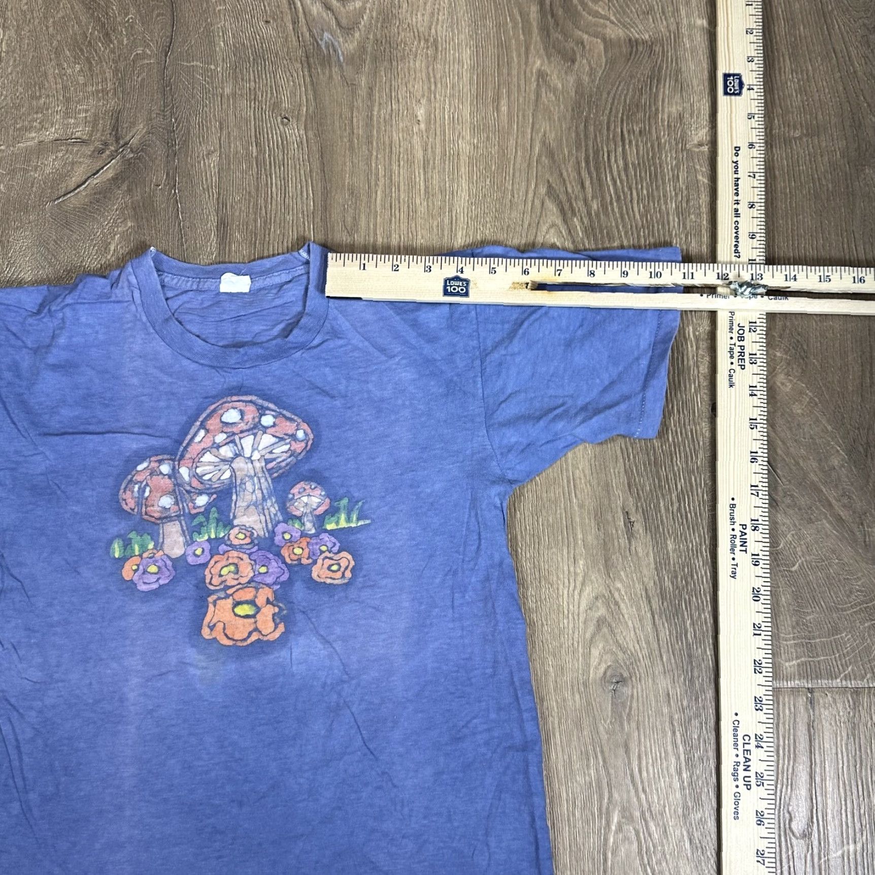 Vintage Vtg Women's Single Stitch Purple T-shirt Short Sleeve Graphic Print Mushroom XXS Shirt Womens Purple Graphic Mushroom 90s Size XXS / US 00 / IT 34 - 6 Thumbnail