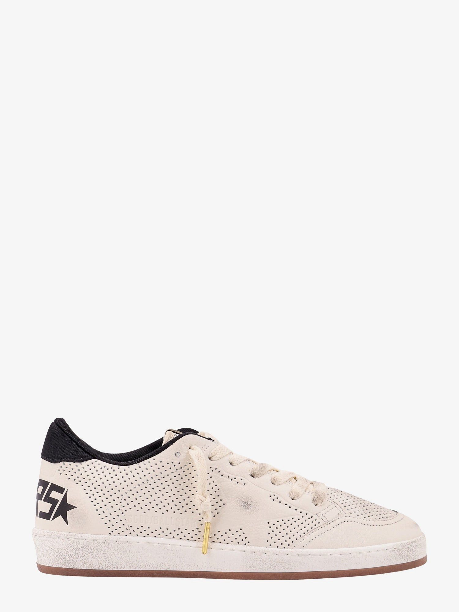 Golden Goose Hf Ball Star Perforated Leather Sneakers Size US 6 / EU 39 - 1 Thumbnail