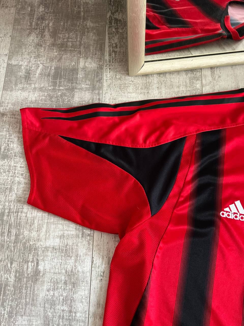 Adidas × Vintage Adidas AC Milan 04/05 Football Shirt #3 Maldini Jersey Size US L / EU 52-54 / 3 - 13 Thumbnail