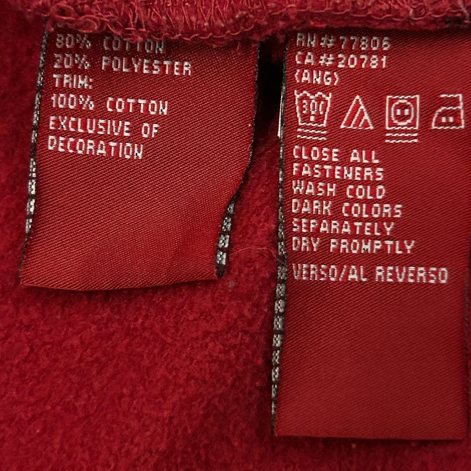 Tommy Hilfiger Tommy Hilfiger Denim Red Label Competition Hoodie XXL 2XL Size US XXL / EU 58 / 5 - 11 Thumbnail