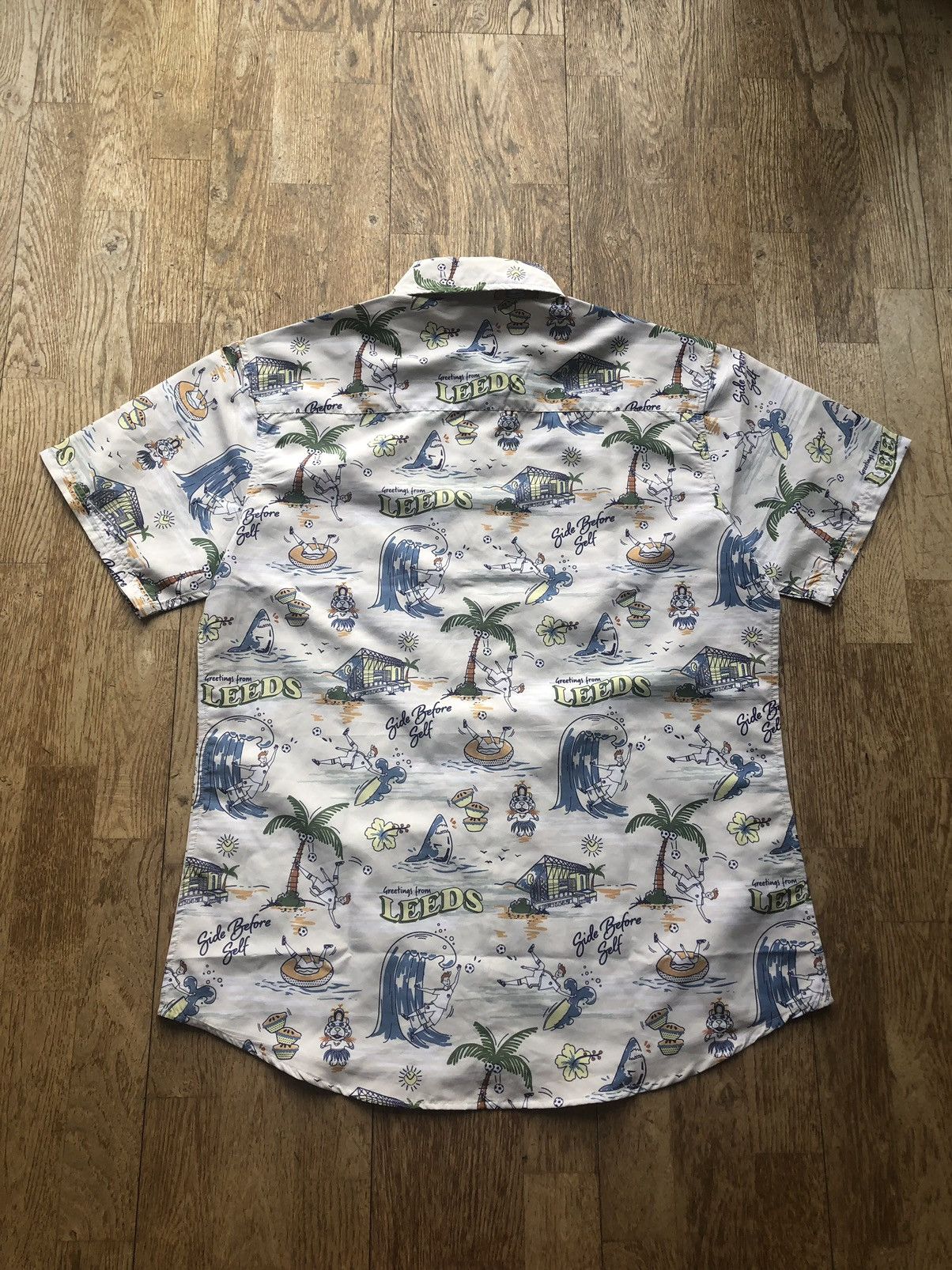 Other × Vintage RARE LEEDS UNITED FOOTBALL OFFICIAL VINTAGE SOCCER SHIRT Size US L / EU 52-54 / 3 - 2 Thumbnail