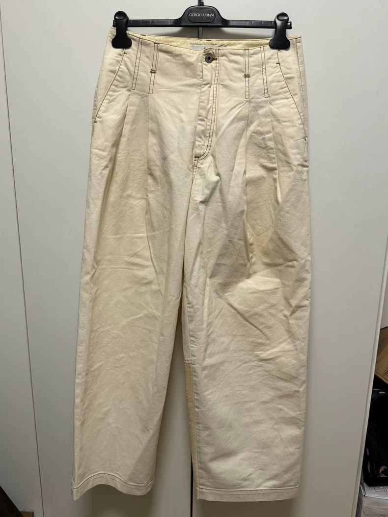Loewe LOEWE Printed pattern casual trousers Size 30" / US 8 / IT 44 - 1 Thumbnail