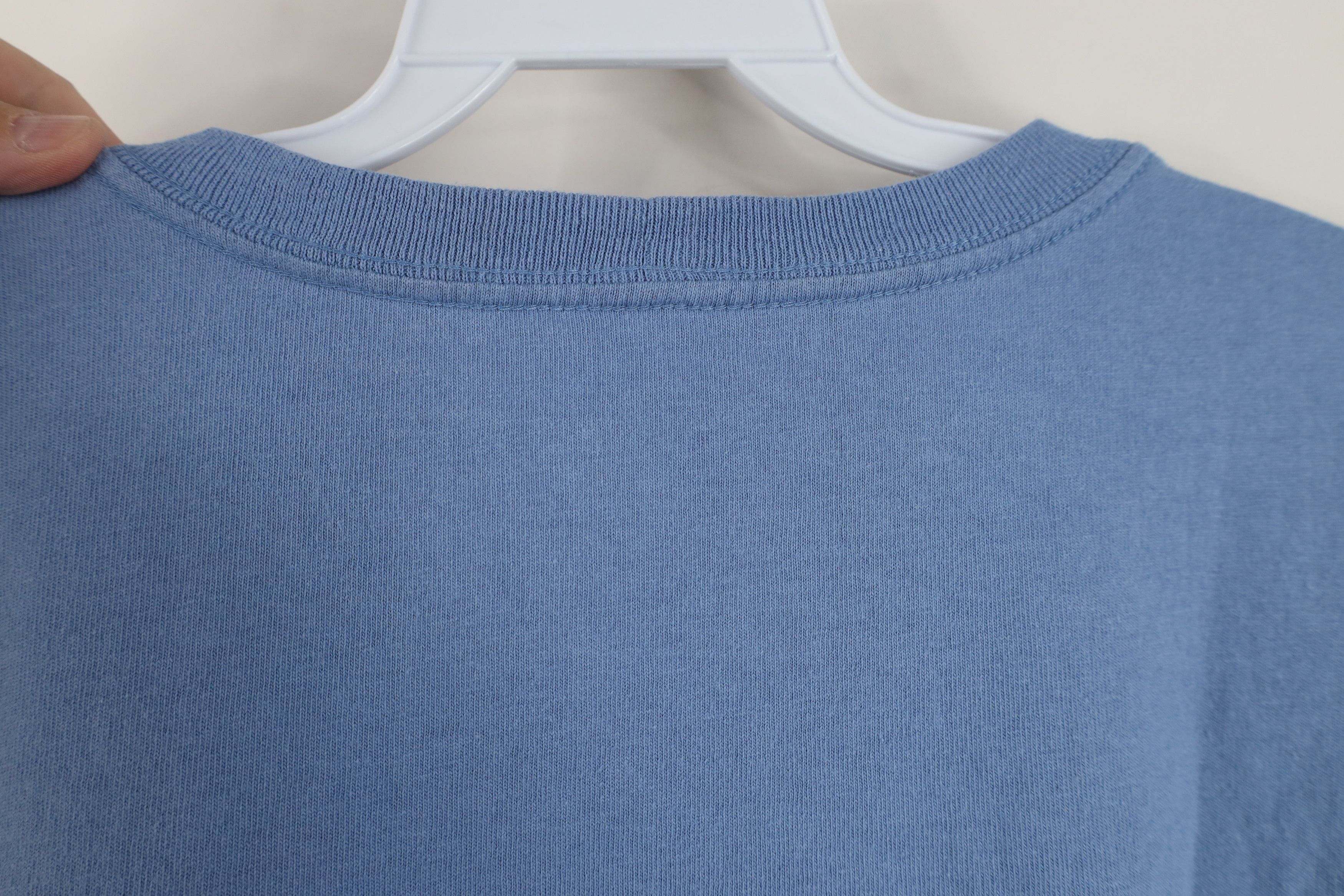 Carhartt Vintage Carhartt Spell Out Short Sleeve Pocket T-Shirt Blue Size XL / US 12-14 / IT 48-50 - 12 Thumbnail
