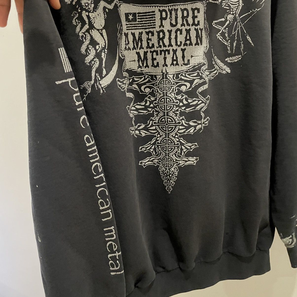 Unsound Rags × Vintage × jacov vintage lamb of god band hoodie distressed thrashed Size US M / EU 48-50 / 2 - 4 Thumbnail