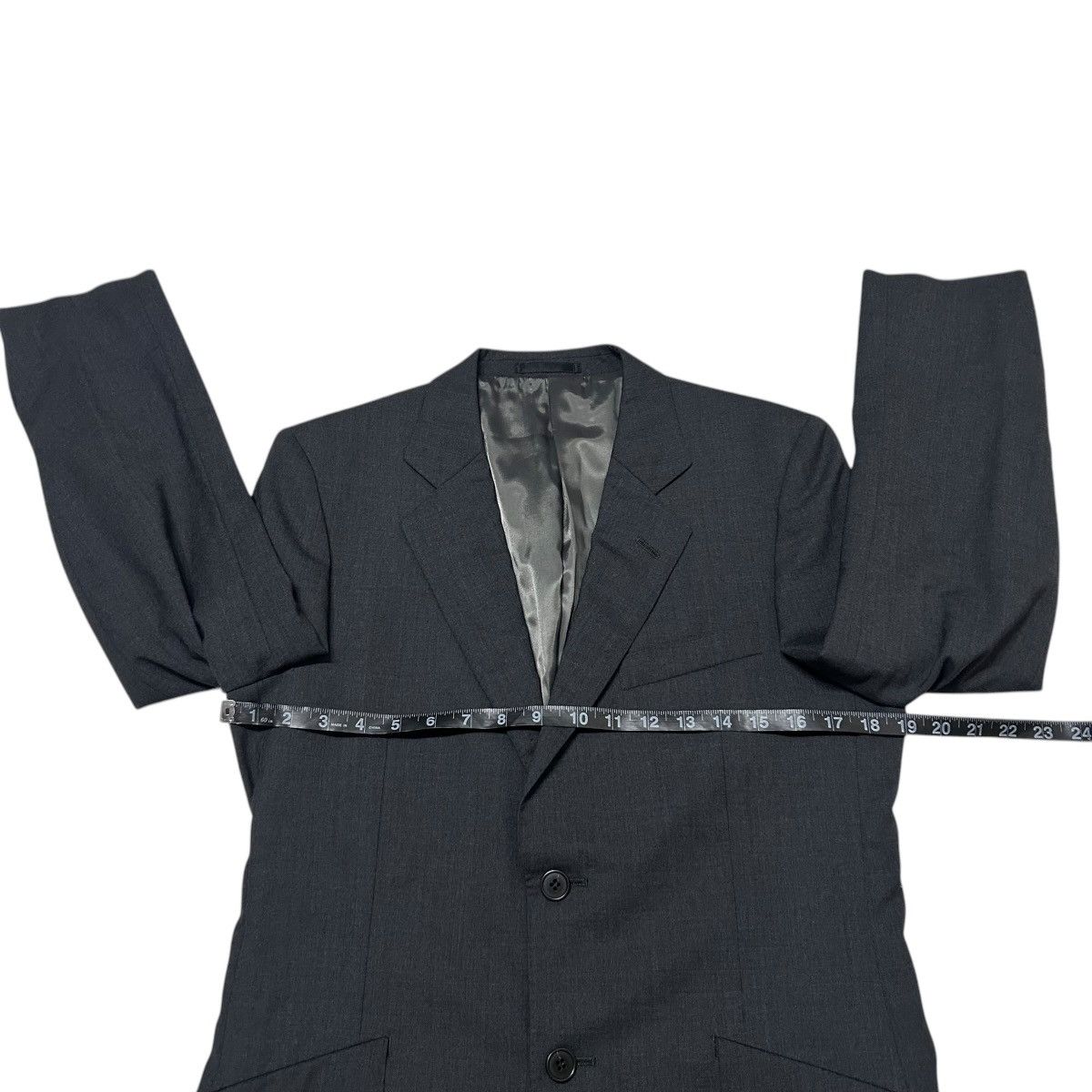 Yohji Yamamoto 749 90s Yohji Yamamoto D'URBAN A.A.R vintage suit set up men Size 38R - 9 Thumbnail