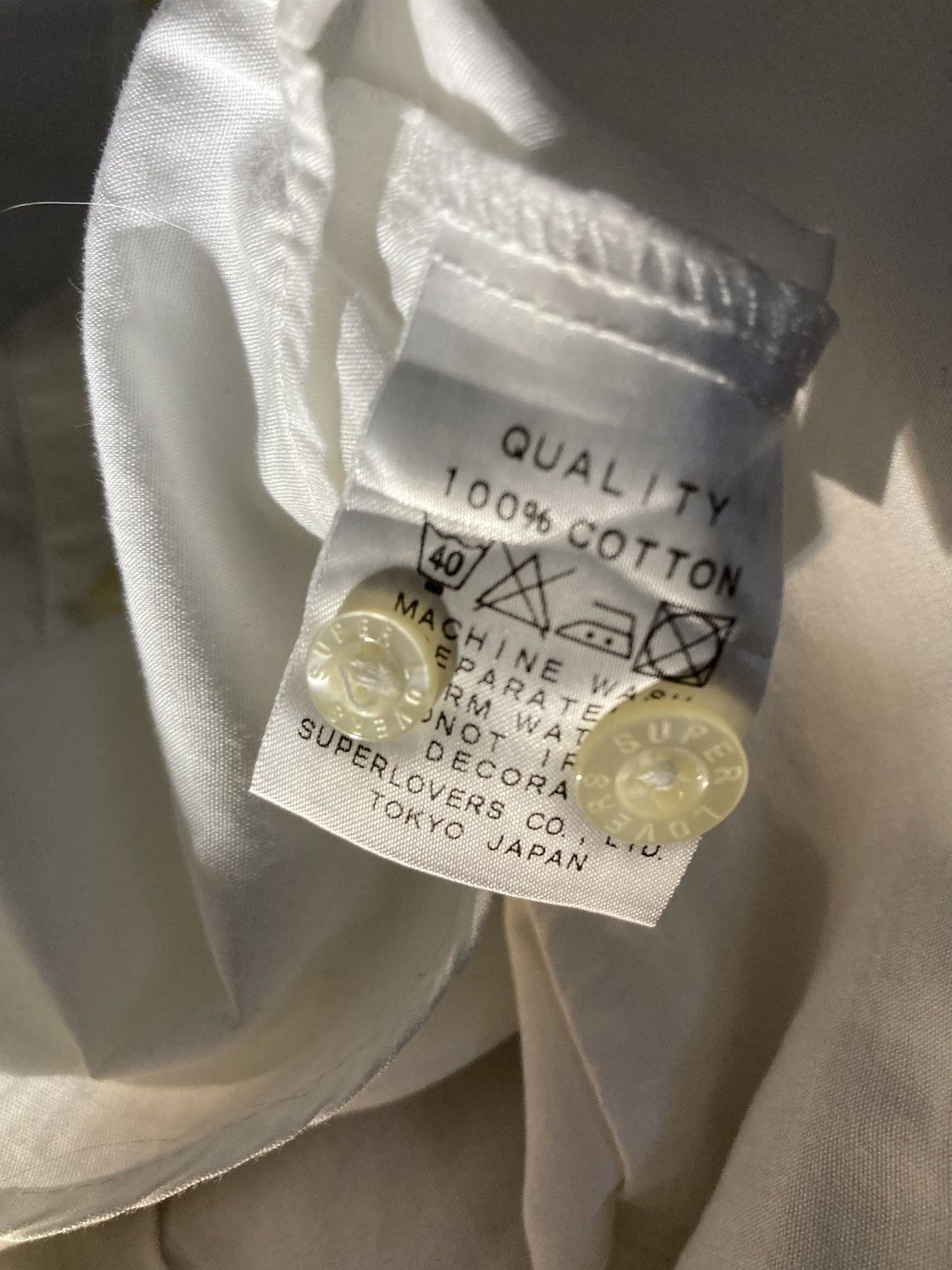 Super Lovers 2000s Super Lovers Heart Button Up Shirt 90s Harajuku Size US XS / EU 42 / 0 - 9 Thumbnail