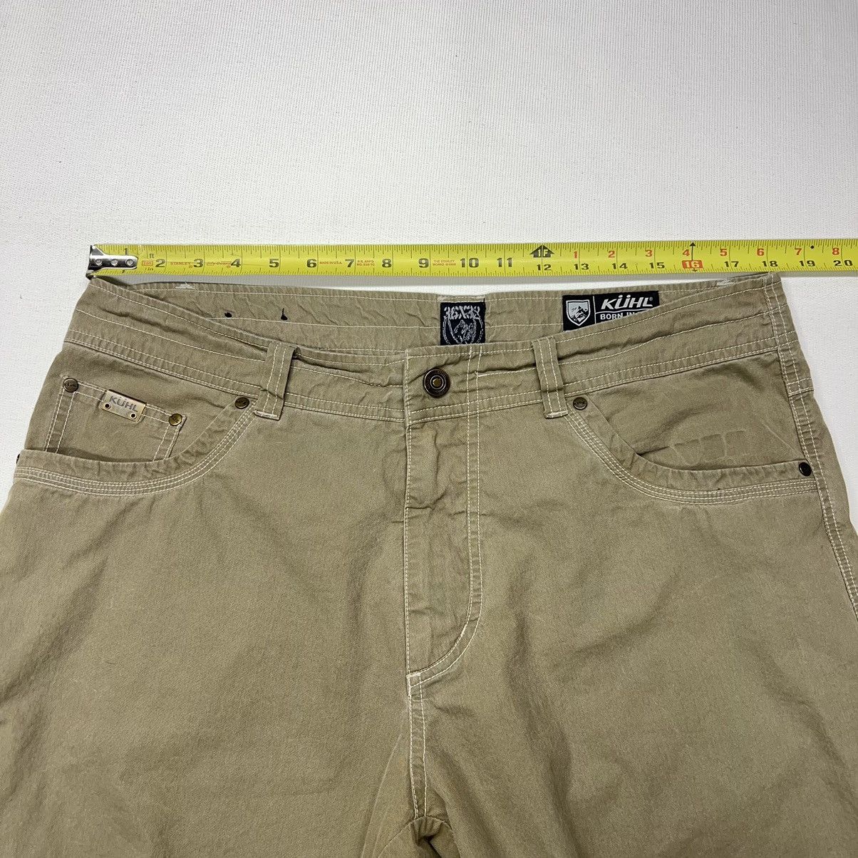 Kuhl Kuhl Pants Green Revolvr Vintage Patina Dye Workwear Utility Size US 36 / EU 52 - 24 Thumbnail