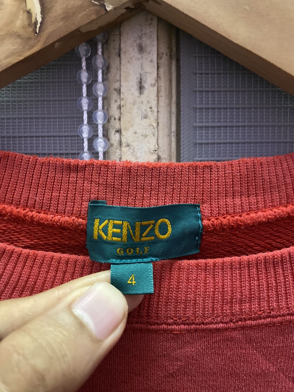 Japanese Brand Vintage Distressed Kenzo Golf Sweatshirt Size US XL / EU 56 / 4 - 8 Thumbnail