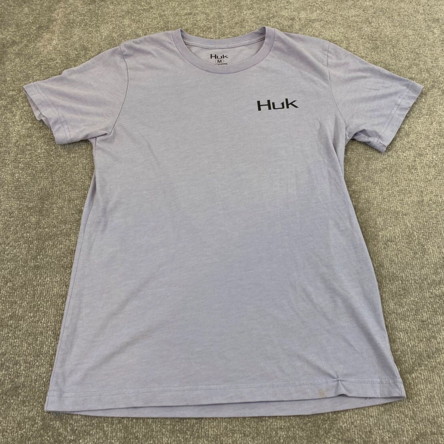 Vintage HUK Christmas Fishing Shirt Mens Medium Light Purple USA Strong Santa Outdoor Shirt T-Shirt Indoor Outdoor Size US M / EU 48-50 / 2 - 2 Thumbnail