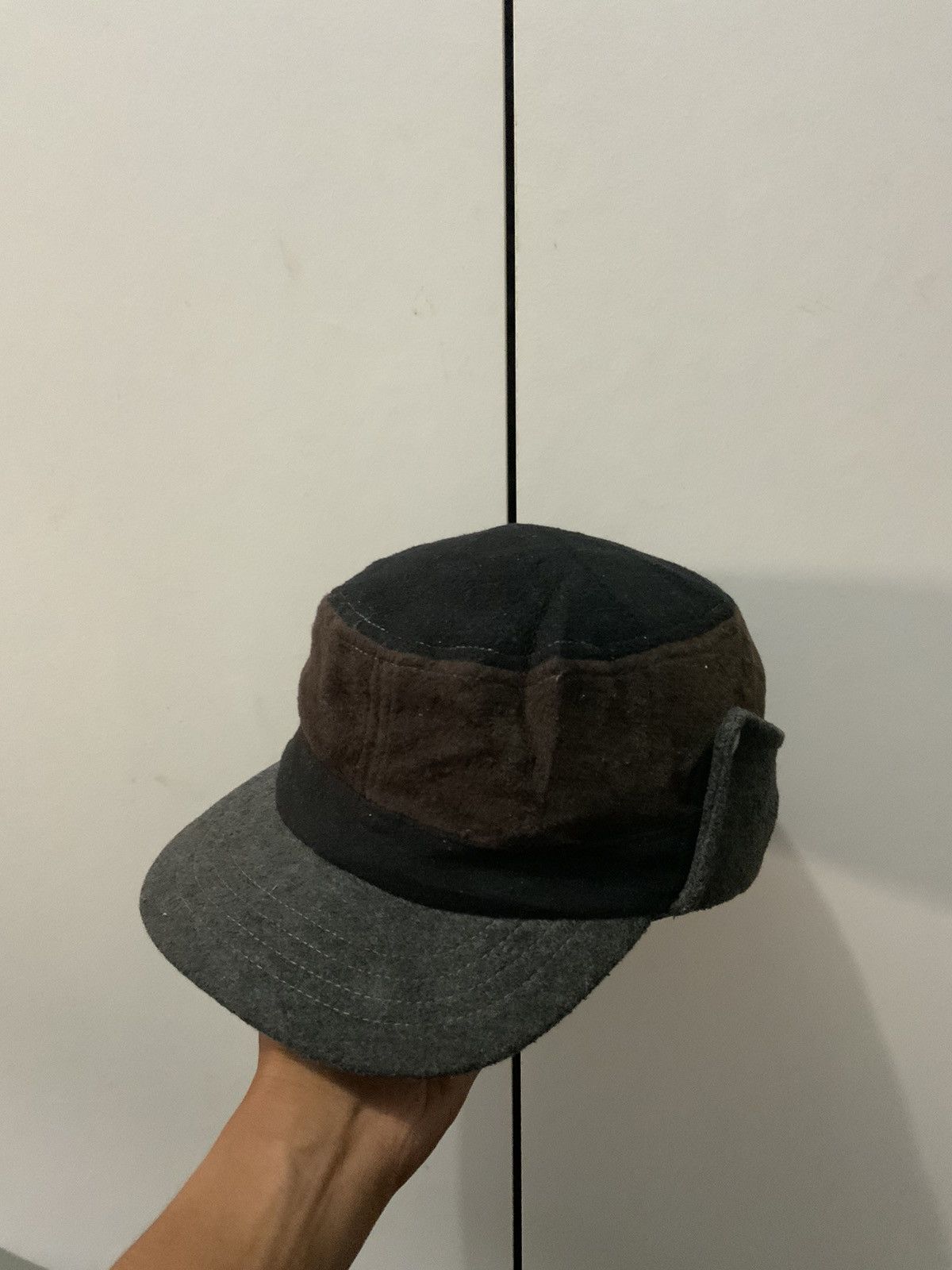 Hat Club Fair Craft Wool Patrol Cap Size ONE SIZE - 7 Thumbnail