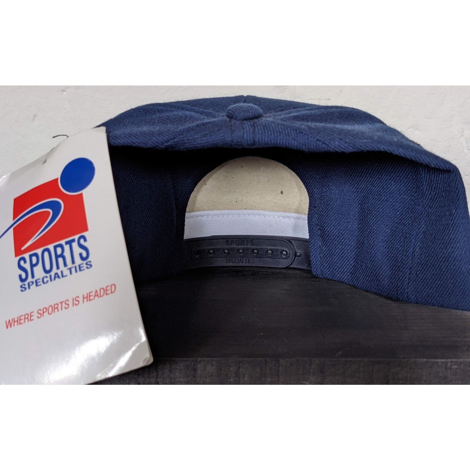 MLB × Sports Specialties NEW Milwaukee Brewers 1994-96 snapback hat navy Team MLB vtg Size ONE SIZE - 5 Thumbnail