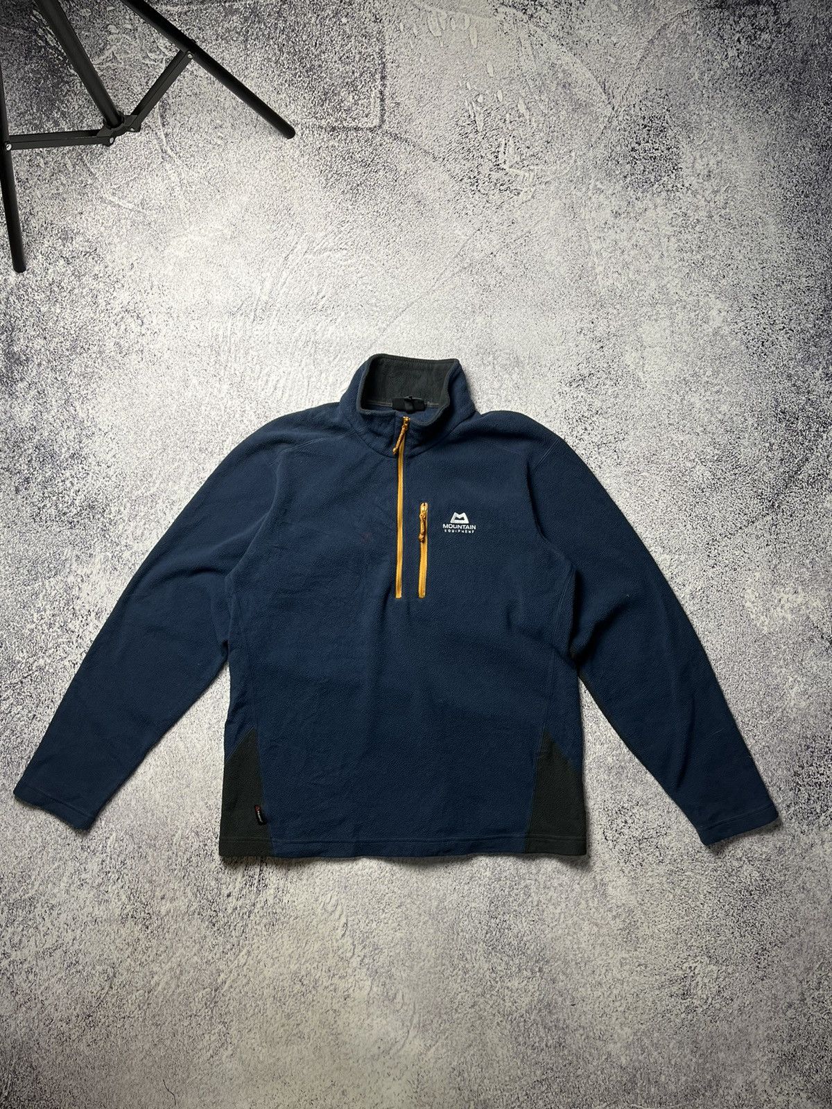 Mountain Equipment Company Men's blue Mountain Equipment 1/3 zip fleece jacket Size US M / EU 48-50 / 2 - 1 Thumbnail