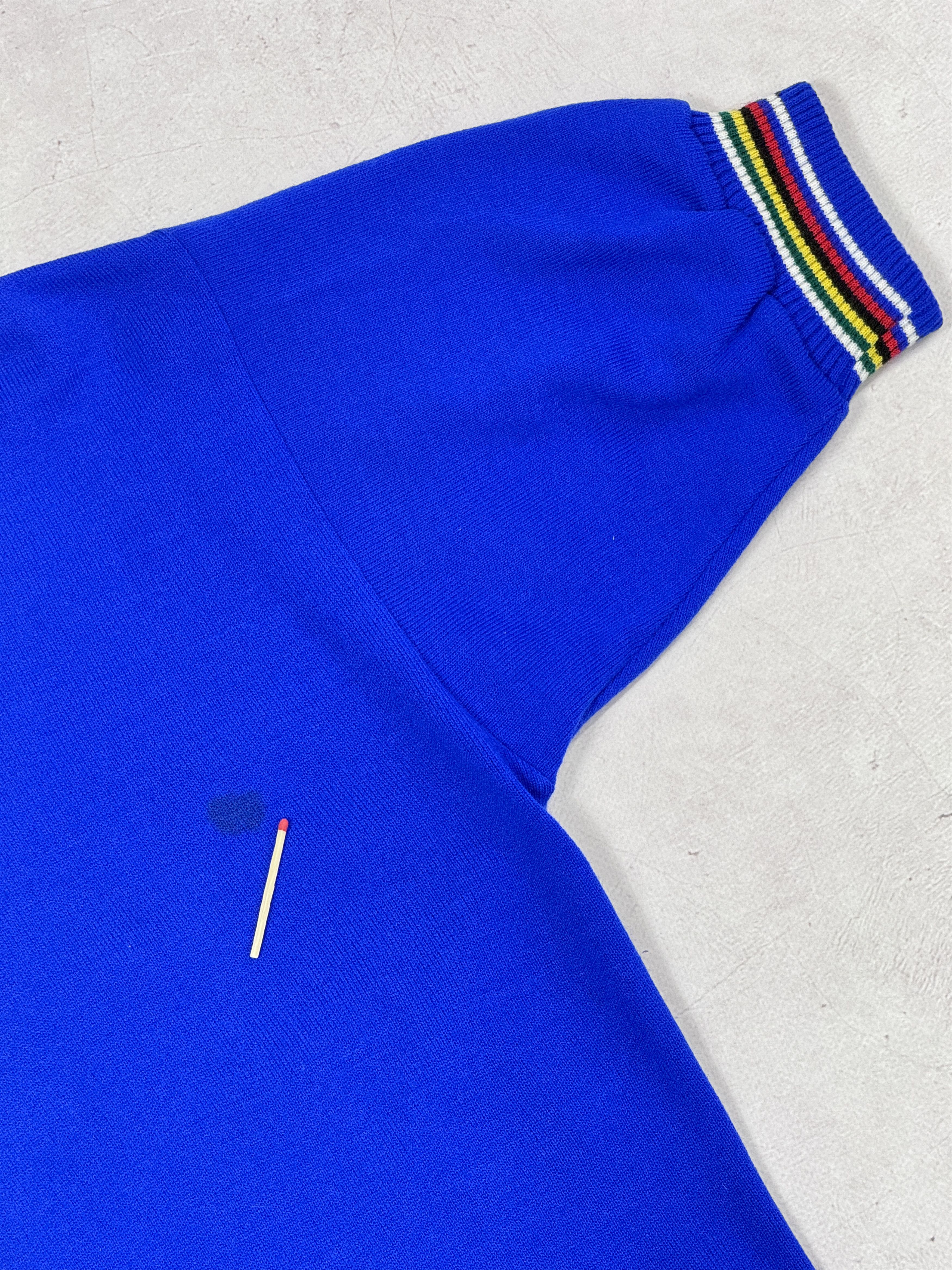 Vintage Vintage 70s Campitello Cycling Jersey UCI Rainbow Size US M / EU 48-50 / 2 - 9 Thumbnail