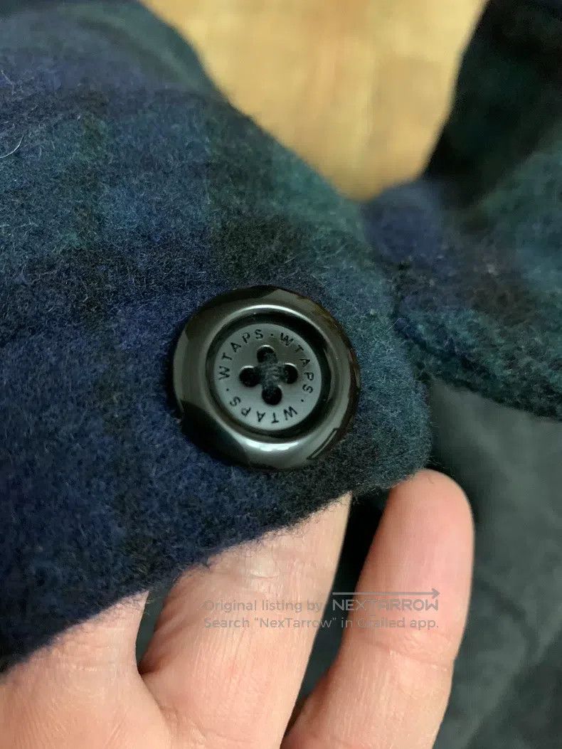 Wtaps Wtaps Lace wool shirt jacket Size US M / EU 48-50 / 2 - 9 Thumbnail