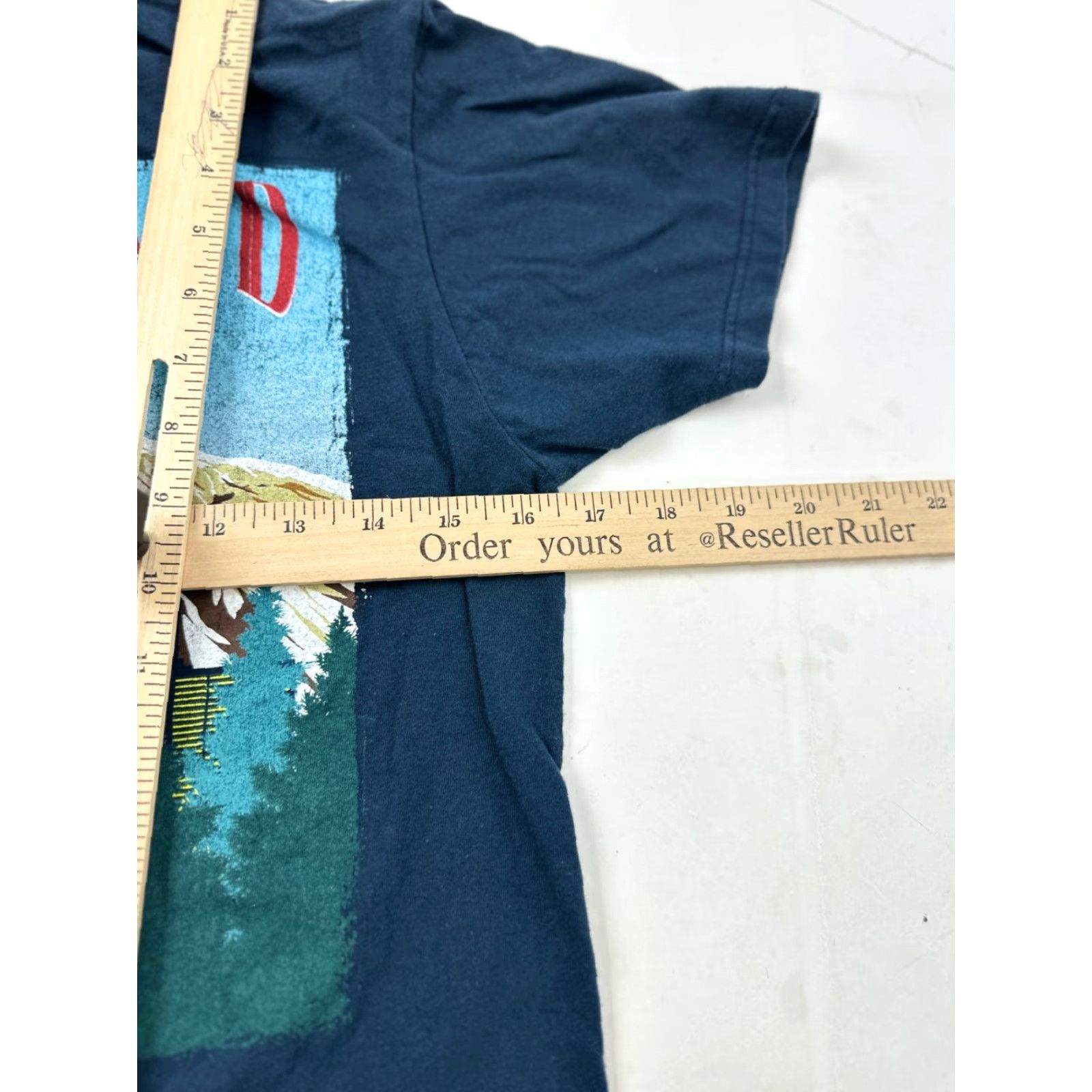 Vintage Columbia Shirt Mens Small Blue Graphic Portland Oregon Tee Short Sleeve Crew Neck Regular Fit 100% Cotton Spring Summer Mens Size US S / EU 44-46 / 1 - 8 Thumbnail