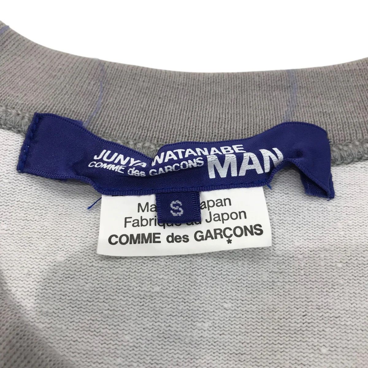 Comme des Garcons × Junya Watanabe Raw Hem UCLA Short Sleeve Sweatshirt Size US S / EU 44-46 / 1 - 7 Thumbnail