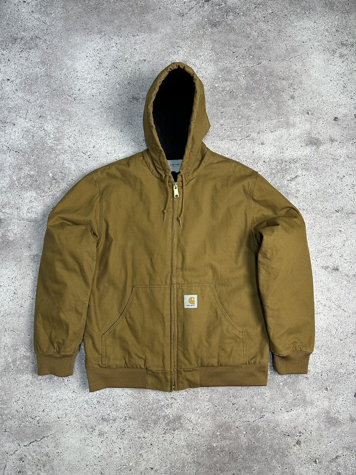 Carhartt Vintage Carhartt Active Brown Jacket 3M Insulated Kanye West Size US XL / EU 56 / 4 - 2 Thumbnail