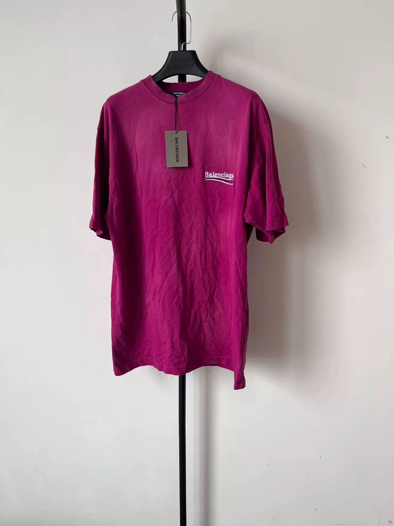 Balenciaga balenciaga casual logo print short sleeve t-shirt Size XS / US 0-2 / IT 36-38 - 1 Thumbnail