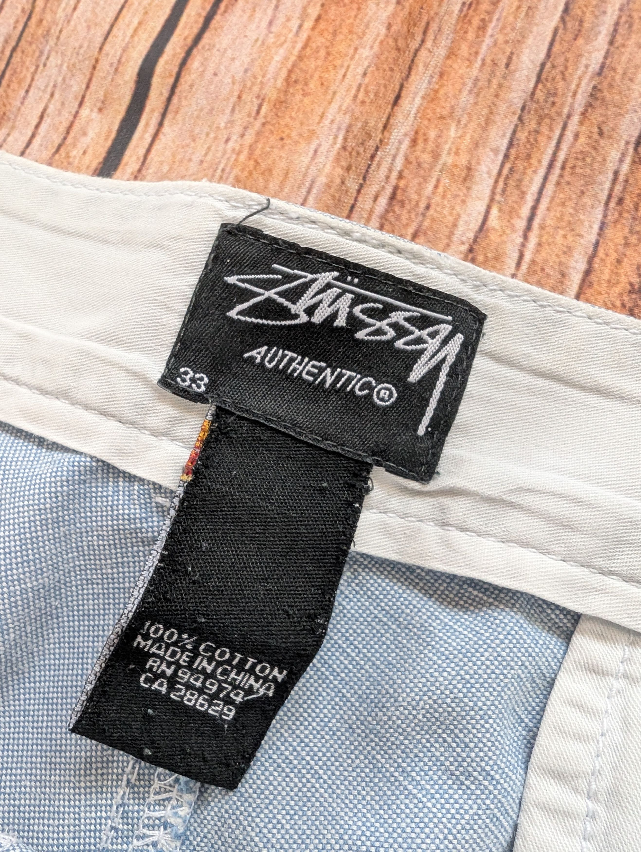 Stussy Baby blue Stussy vintage shorts embroidery Size US 32 / EU 48 - 2 Thumbnail