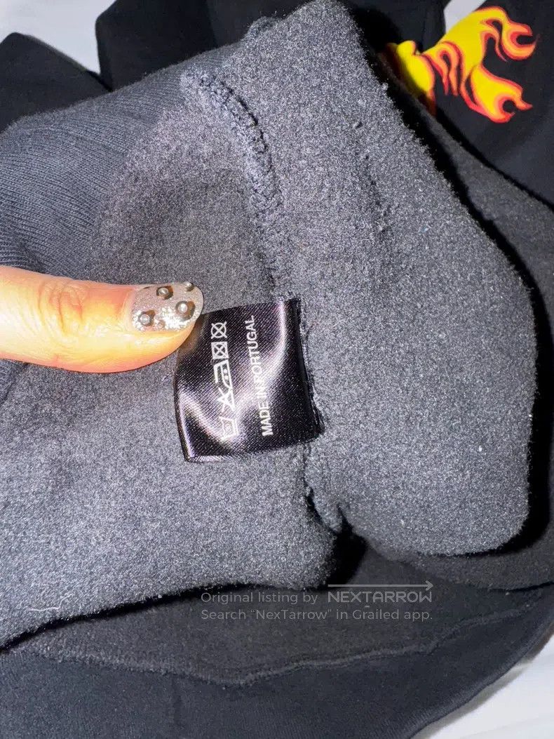 Vetements Vetements Flame-Shaped Hoodie Size US XS / EU 42 / 0 - 4 Thumbnail