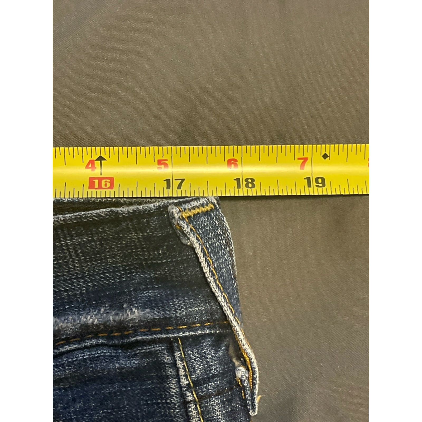 True Religion VINTAGE True Religion 812 Jeans Men Straight 34 Regular Size 35" Waist Blue Denim 30" Inseam Flap Pockets Logo Vintage USA Size US 34 / EU 50 - 7 Thumbnail