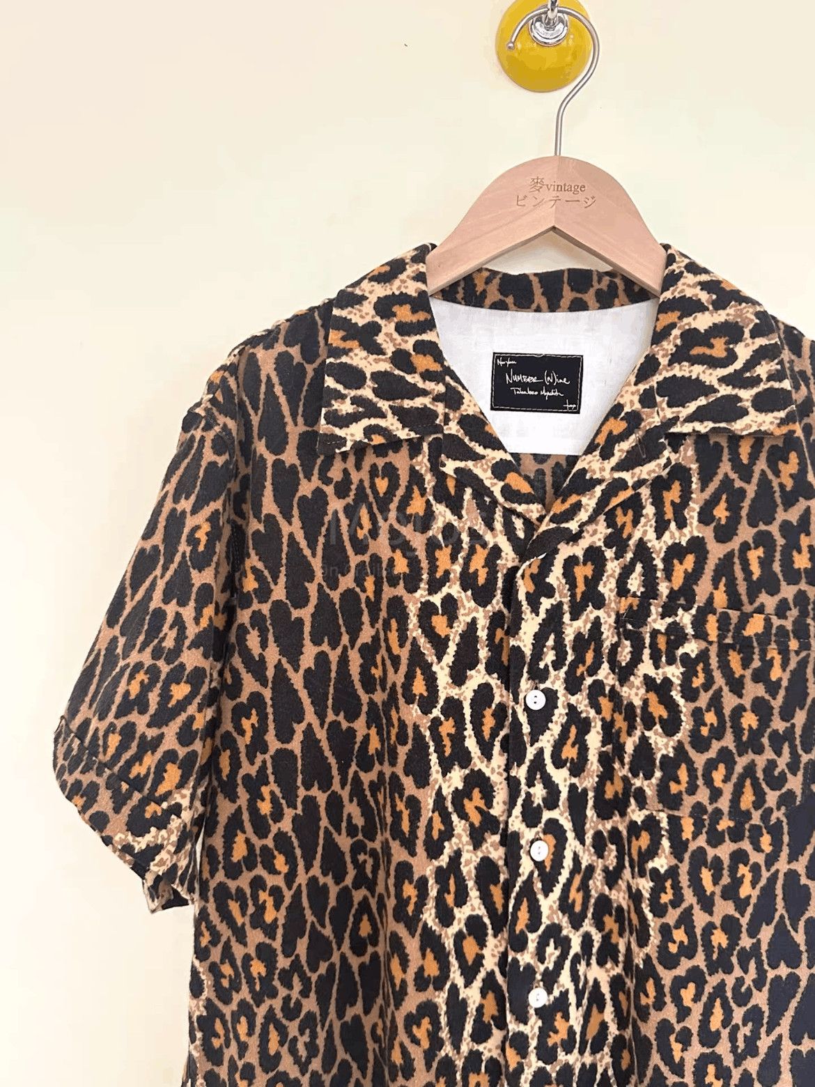 Number (N)ine Sz 2 Number Nine 03SS Leopard Shirt-2508 Size US M / EU 48-50 / 2 - 4 Thumbnail