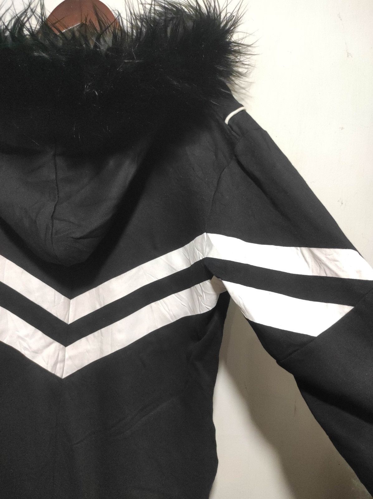 Japanese Brand Unknow black zip fur hoodie ifsix LGB style Size US L / EU 52-54 / 3 - 17 Thumbnail