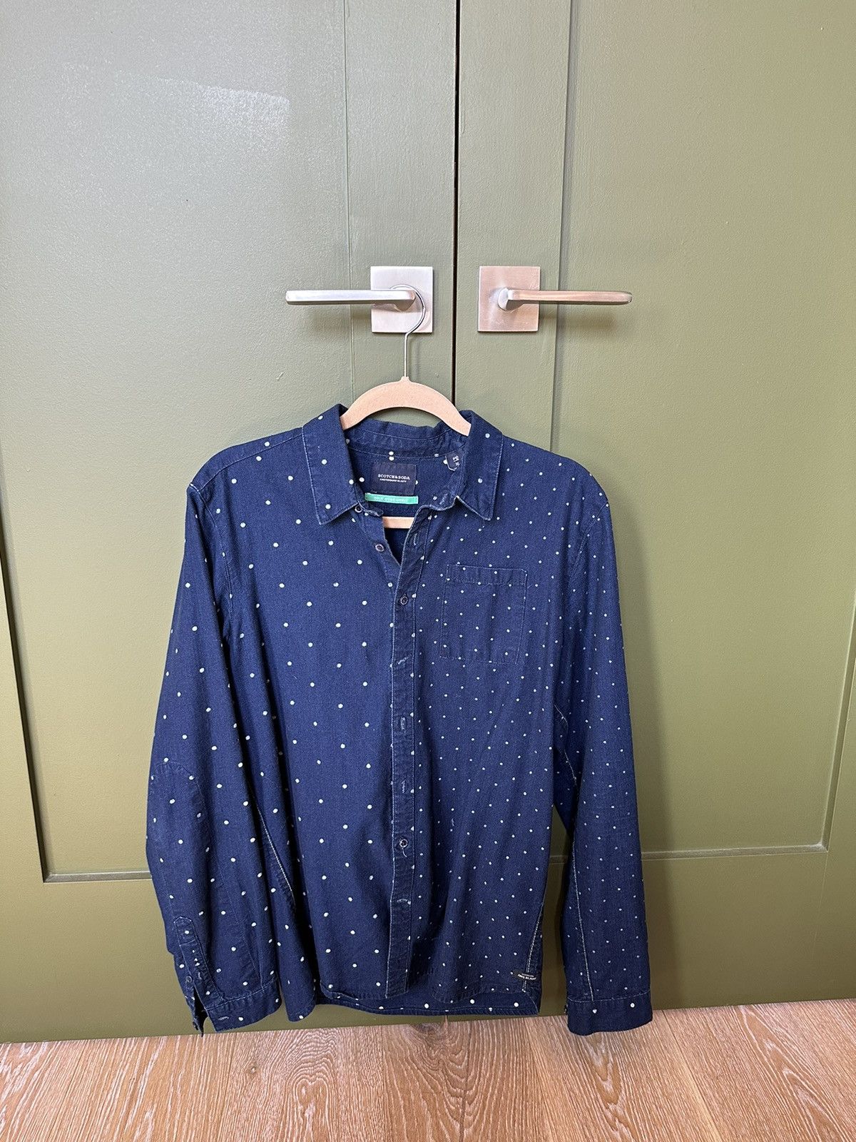 Scotch & Soda Vintage scotch and soda dotted shirt Size US S / EU 44-46 / 1 - 2 Thumbnail