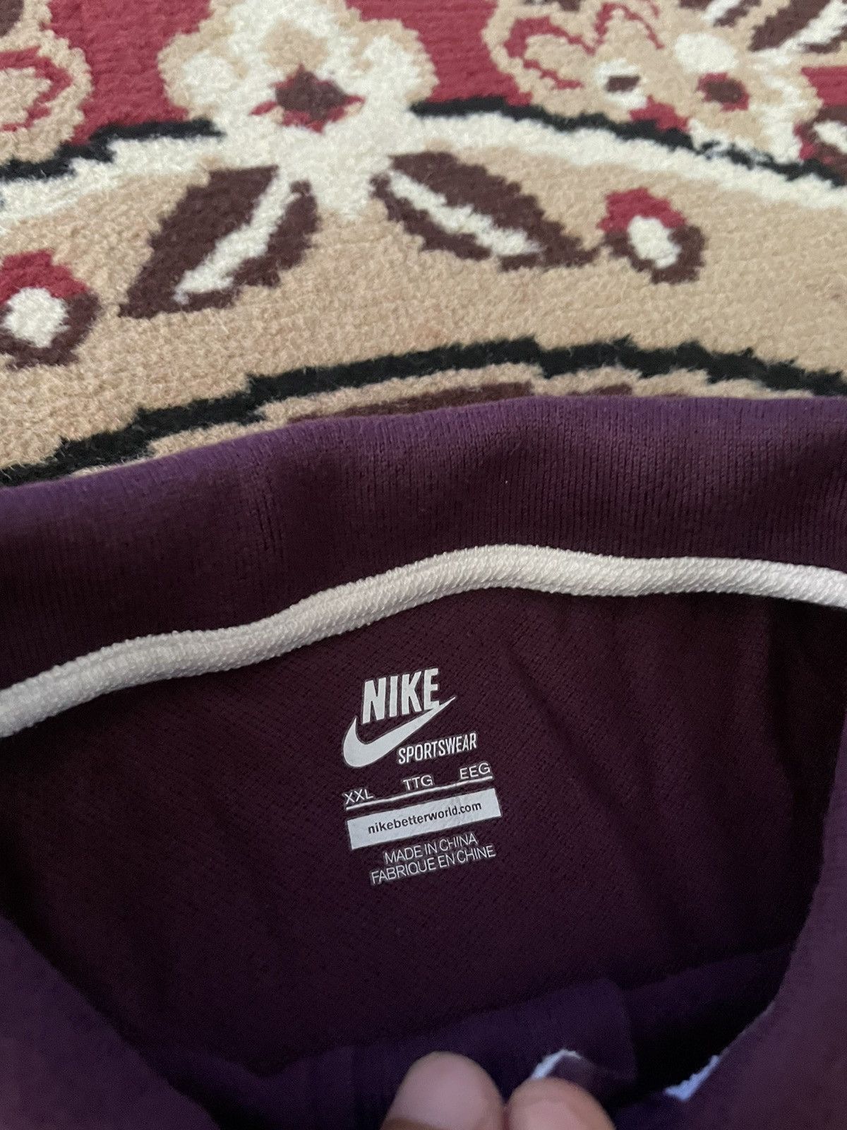 Nike Nike PinWheel Polo Shirt Size US XXL / EU 58 / 5 - 4 Thumbnail