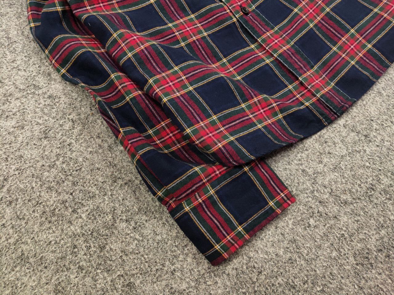Uniqlo Uniqlo Flannel checkered Dark Travis Scott Y2K Shirt Style Size US M / EU 48-50 / 2 - 6 Thumbnail