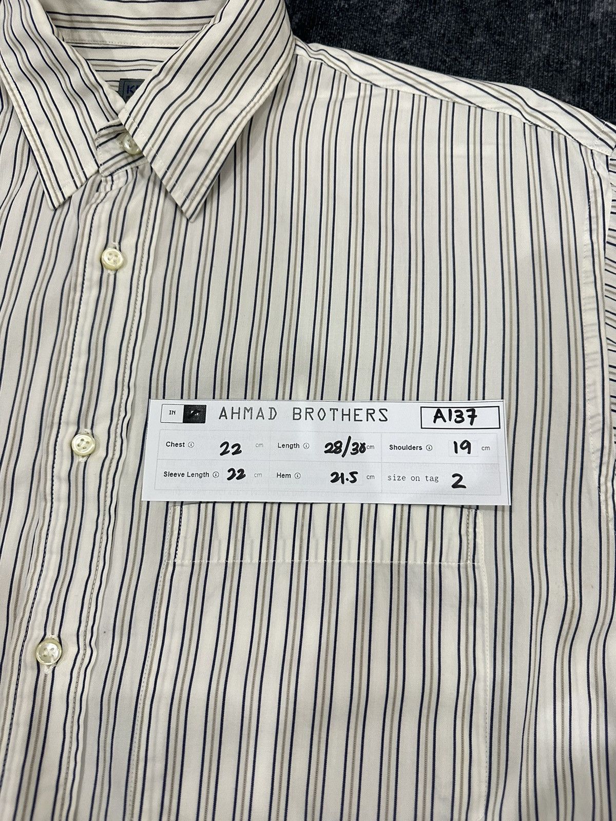 Designer × Kenzo × Vintage Vintage Kenzo Long Sleeve Button Shirt A137 Size US M / EU 48-50 / 2 - 9 Thumbnail
