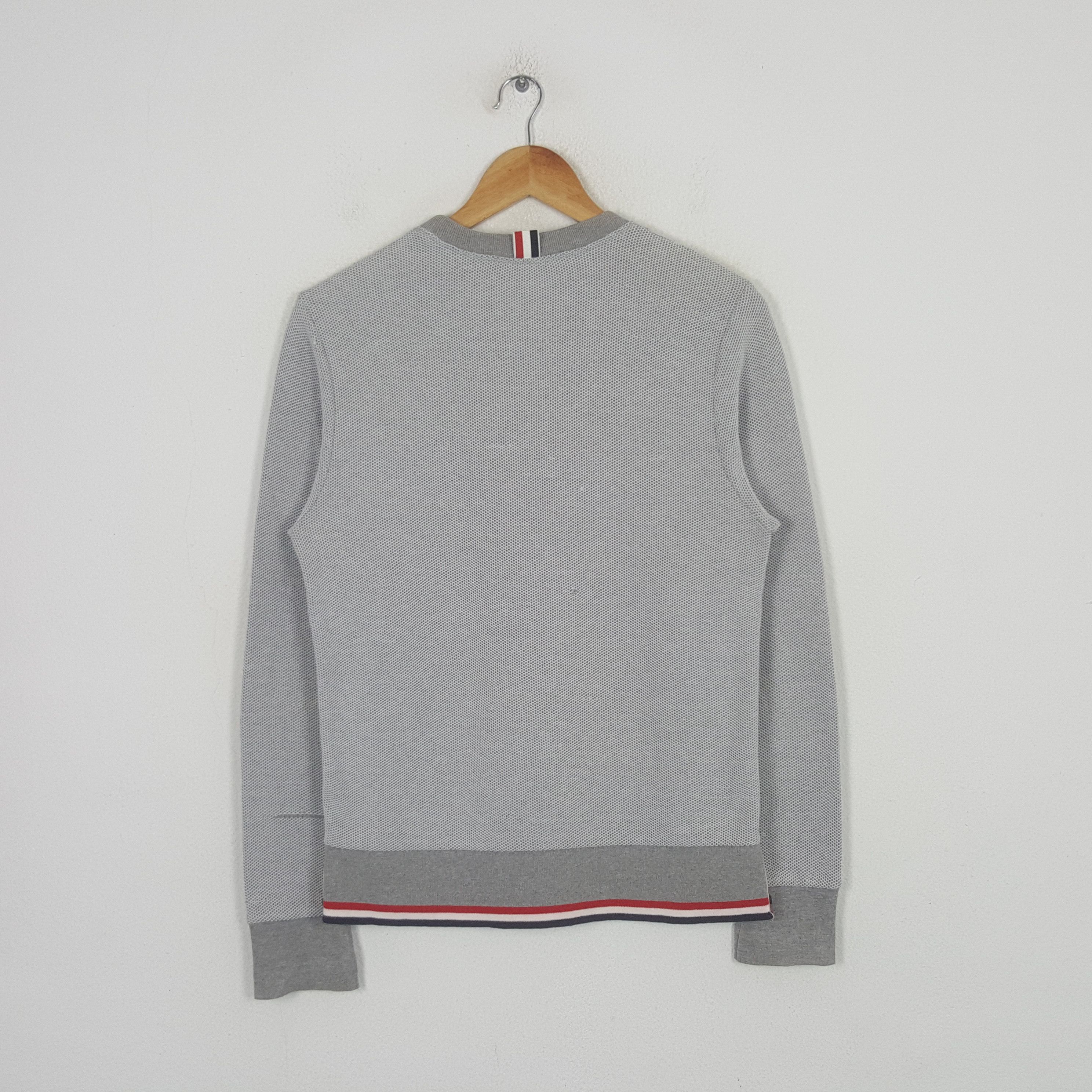 Thom Browne Vintage Thom Browne Designer Brand Sweatshirt RR28 Size US XS / EU 42 / 0 - 3 Thumbnail