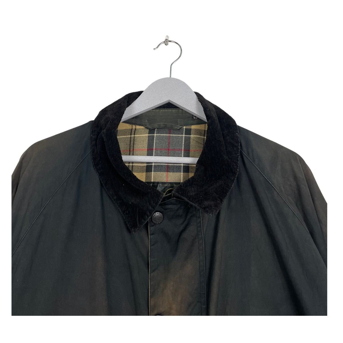 Barbour × Vintage 💥BARBOUR WAXED LIGHTWEIGHT BEAUFORT SUNFADED JACKET Size US XL / EU 56 / 4 - 4 Thumbnail