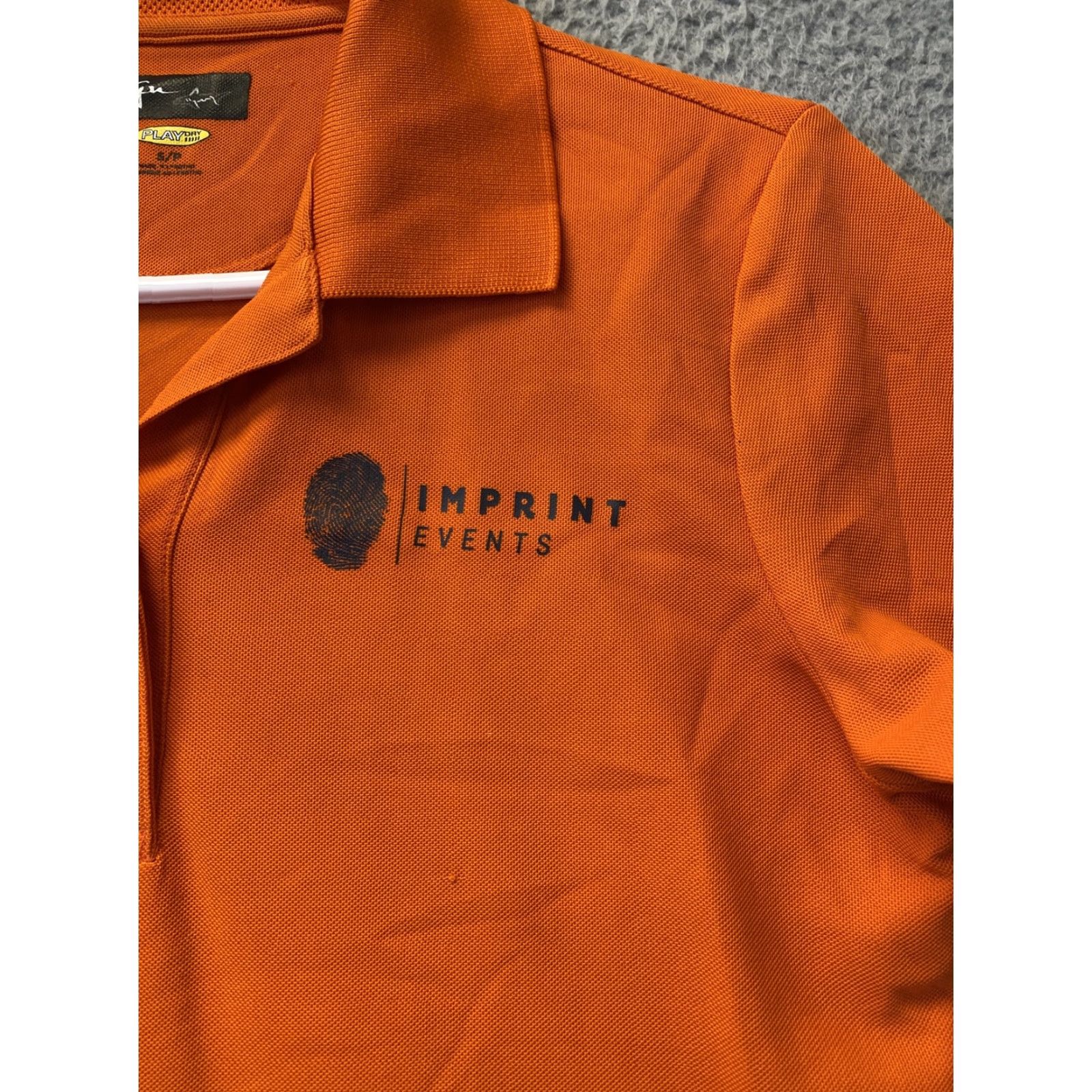 Vintage Norman Golf Polo Shirt Womens Small Orange Short Sleeve Dri Fit Wicking/46-47 Size S / US 4 / IT 40 - 2 Thumbnail