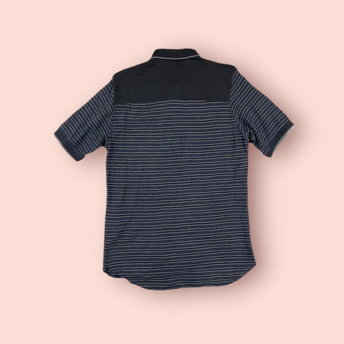 Jun Takahashi RARE JUN TAKAHASHI UNDERCOVER X UNIQLO POCKET STRIPED POLO Size US L / EU 52-54 / 3 - 2 Thumbnail
