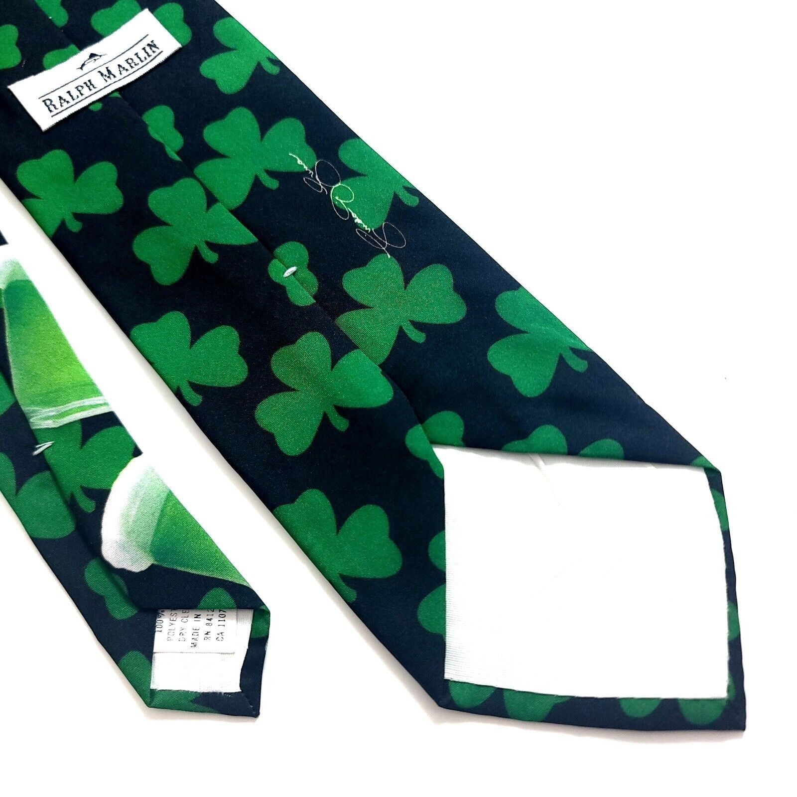 Ralph Marlin Ralph Marlin Polyester St. Patrick's Day Green Beer Print Sh Size ONE SIZE - 6 Thumbnail