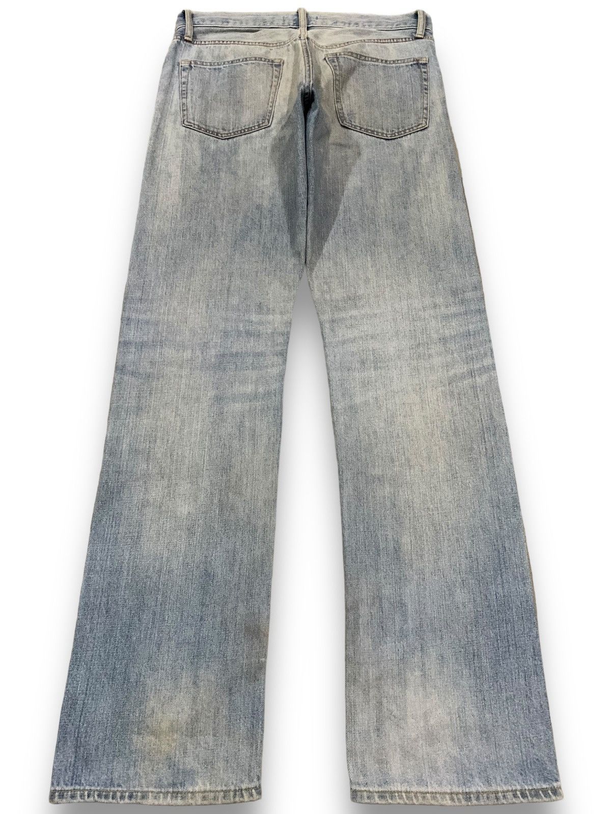 Jun Takahashi Vintage Uniqlo UJ Selvedge Mud Wash Regular Straight Jeans Size US 32 / EU 48 - 3 Thumbnail
